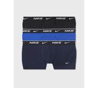 Nike Herren Everyday Cotton Stretch Trunks 3Pk, Obsidian/Game Royal/Black, L