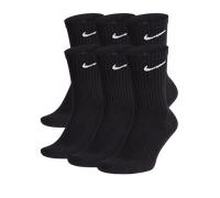Nike U NK EVERYDAY CUSH CRW 6PR 132 BLACK/BLACK/WHITE S
