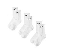 Nike Everyday Cush Crew Sportsocken 3er Pack - Weiß, Schwarz, Größe 38-42
