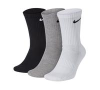 Nike Unisex Everyday Cushioned Training Crew Socks (3 Pairs) weiß M