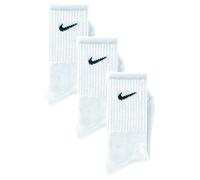 Nike Everyday Cush Crew Sportsocken 3er Pack - Weiß, Schwarz, Größe 38-42