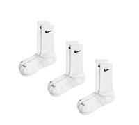 Nike Everyday Cushioned Crew Socks 3 Pack Plus M / White / Black