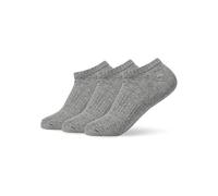Nike Everyday Cushioned No-Show-Trainingssocken (3 Paar), Carbon Heather/Black, SX7673-064, M
