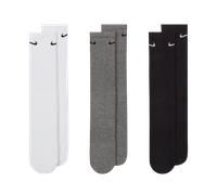 Nike SX7664 Season 2021/22 Sport Socks Unisex white(black)/carbon heather(black)/black(white) XL ( 3er pack )
