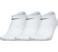 Nike Everyday Cushioned Training No-Show (3 -Paar) Socken, weiß US: XL