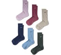 Nike Everyday Elevated Ankle 6 pack Socken L