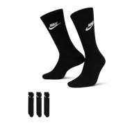 Sportsocken NIKE SPORTSWEAR "EVERYDAY ESSENTIAL CREW SOCKS" Gr. M (38/41), schwarz Herren Socken Multipacks (84387363-M)