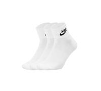 3er Pack NIKE Everyday Essential Ankle Socken 101 - white/black 46-50