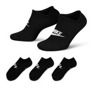 3er Pack NIKE Sportswear Everyday Essential No-Show Sneakersocken 010 - black/white 38-42