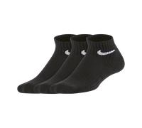 Nike Everyday gepolsterte Knöchelsocken für jüngere Kinder (3 Paar) - Schwarz XS (27-35) HA5243-010
