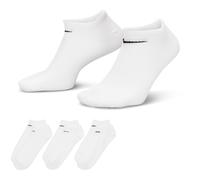 Nike Everyday Lightweight 3er Pack Socken (Größe 46 , weiss)