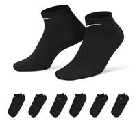 Nike Everyday Lightweight 6er Pack Socken (Größe 34 , schwarz)