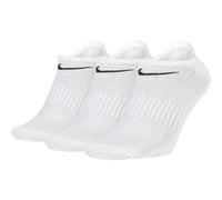 NIKE Socken 6 Paar Sneakersocken Füßlinge Socken SX7678 Weiß Grau Schwarz, Farbe:Weiss/Mehrfarbig, Socken Neu:42-46