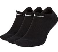 Nike Everyday Lightweight No Show Socks Socken 3er Pack (M, black)