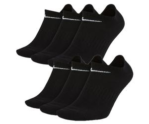 Nike Everyday Lightweight Sportsocken Füsslinge 6er Pack schwarz 38-42