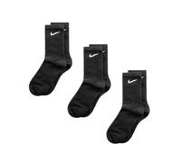 Nike Everyday Lightweight Training Crew Socks 3-Pack XL / Black / White