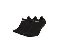 Nike Unisex Everyday Lightweight Socken (3 Paar), Black/White, S EU