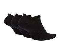 Nike Everyday No Show 3 Paar Socken | schwarz | Herren|Damen|Kinder | XL | SX7678-010 XL