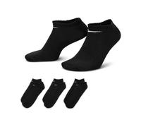 NIKE Everyday LW No-Show – Lifestyle-Socken 3er-Pack WHITE/BLACK L