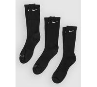 Nike Everyday Plus Cushioned Training Crew Socks (3 Pairs) men Socks black in Größe:L