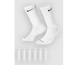Nike Everyday Plus Cushion Crew 6 Pack Socks white / black Gr. M