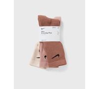 Nike Everyday Plus Cushioned Training Crew Socks (3 Pairs) men Socks brown in Größe:S