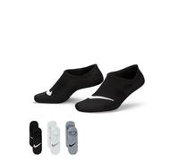 Nike Everyday Plus Lightweight Trainings-Footie-Socken für Damen (3 Paar), SX5277