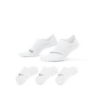 Nike Everyday Plus Lightweight Trainings-Footie-Socken für Damen (3 Paar) - Weiß 46-50 SX5277-101