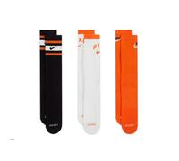 Nike - Everyday Plus Socks (3 Pair) - Socken S schwarz orange weiß