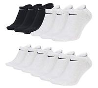 Nike Everyday Lightweight No-Show, Socken Erwachsene white/black white/black S