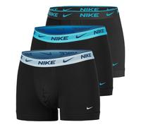 Nike Boxer Shorts Trunk Herren 3er Pack - schwarz/türkis/blau - L