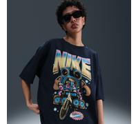 Nike extragroßes Kurzarm-T-Shirt (Damen) - Schwarz L (EU 44-46) HF9691-010