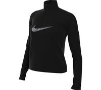 Nike FB4687-010 W NK DF Swoosh HBR HZ Pacer Sweatshirt Damen Black/COOL Grey Größe XL
