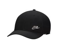 Nike Cap - Club Dri-FIT mit Metalllogo - schwarz/metallic-silber - L/XL