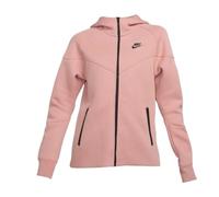 Nike FB8338-618 W NSW TCH FLC WR FZ HDY Sweatshirt Damen RED Stardust/Black Größe 2XL