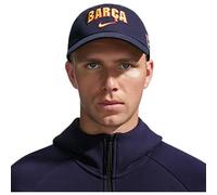 Nike FC Barcelona Club Cap M-L Dunkelblau/Gelb
