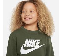 Nike Kinder Pullover Big Kids Club Fleece Sweatshirt FD2992-325 128-137 Cargo Khaki/White