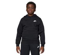 Nike FD3000-010 K NSW Club FLC HDY LBR Sweatshirt Unisex Black/White Größe S