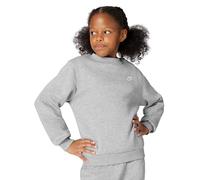 Nike FD3006-063 K NSW Club FLC Crew LS LBR Sweatshirt Unisex DK Grey Heather/White Größe XL