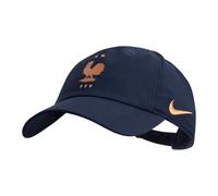 NIKE FFF Frankreich Club Poly Cap 498 - blackened blue/metallic copper L/XL