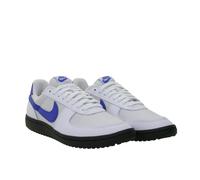 NIKE Field General ´82 Herren Low-Top-Sneaker Damen Retro Turnschuhe mit Echtleder FQ8762 106 Weiß/Grau/Blau 37 1/2
