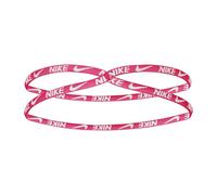 Nike Fixed Lace Headband Haarband aus Polyamid in der Farbe Active pink/White, N.100.2627.613.OS