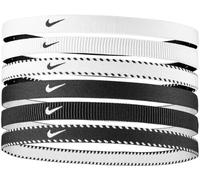 Nike Flex Classic Headband 6er-Pack schwarz-weiß