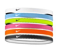 Nike Flex Classic Headbands 6 Stück elastische Haarbänder Sport Volt (6 Stück)