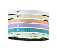 Nike Flex Classic Headbands 6 Stück elastische Haarbänder Sport Lilac Ice (6 Stück)