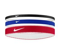 3er Pack NIKE Flex Classic Mixed Width Haarbänder 475 - game royal/university red/white