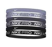 Nike - "Flex Classic" Stirnband, Metallic (6er-Pack) (Schwarz/Dunkelgrau/Violett Metallic) Einheitsgröße