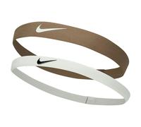 2er Pack NIKE Flex Headband Damen 253 - mink brown/sail/white