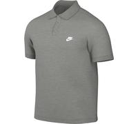 Nike FN3894-063 Nike Club Polo Shirt Herren DK Grey Heather/White Größe L