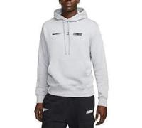 Nike FN4895-012 M NSW SI PO Hoodie FLC BB Sweatshirt Herren Wolf Grey Größe M